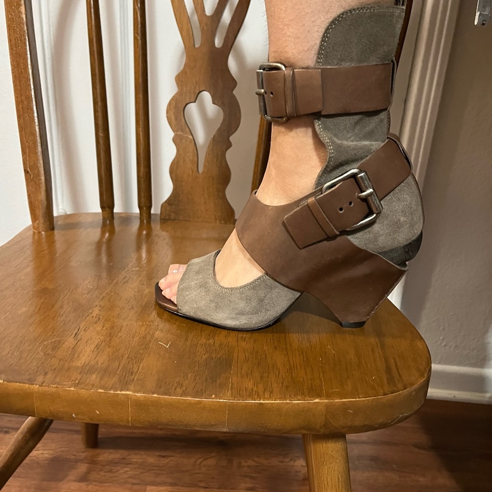 All saints size 38 gray and brown
